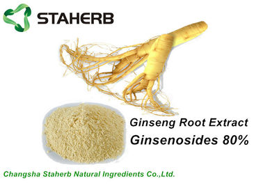 China HPLC cosmética natural de Ginsenosides 80% do extrato da raiz do ginsém dos ingredientes fornecedor