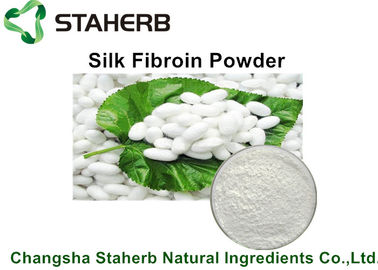 China Do pó de seda branco da fibroína da categoria dos cosméticos proteína principal da seda do ingrediente fornecedor