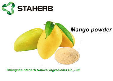 China Luz desidratada suco do pó do fruto da manga - vitaminas amarelas da cor contidas fornecedor