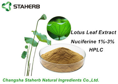 China HPLC perdedora do extrato Nuciferine1%-3% da folha de Lotus dos ingredientes das matérias primas do peso fornecedor