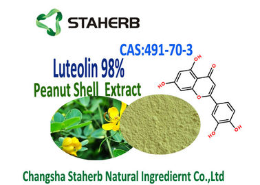 China Extrato do Luteolin 98% do extrato erval da planta do pó 491-70-3 do extrato dos amendoins fornecedor