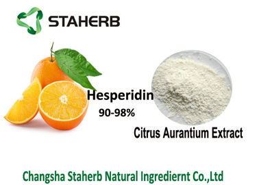 O citrino Aurantium da HPLC do Hesperidin 90-98% extrai o pó CAS do extrato de limão 520 27 4 fornecedor