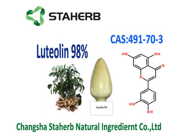 Extrato do Luteolin 98% do extrato erval da planta do pó 491-70-3 do extrato dos amendoins fornecedor