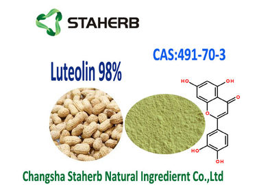 Extrato do Luteolin 98% do extrato erval da planta do pó 491-70-3 do extrato dos amendoins fornecedor