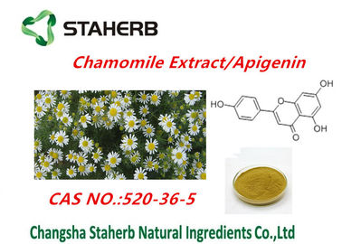 A elevação refina o pó natural puro da apigenina da flor da camomila dos extratos da planta fornecedor