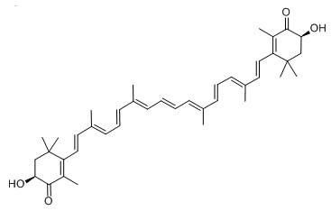 Suplemento dietético antioxidante cas no.472-61-7 ao pó do Astaxanthin dos cuidados médicos fornecedor